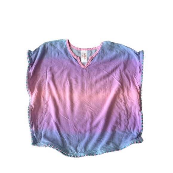 Cat & Jack Baby Girl Ombre Swim Cover-Up Rainbow - Size 12 months - Picture 1 of 5